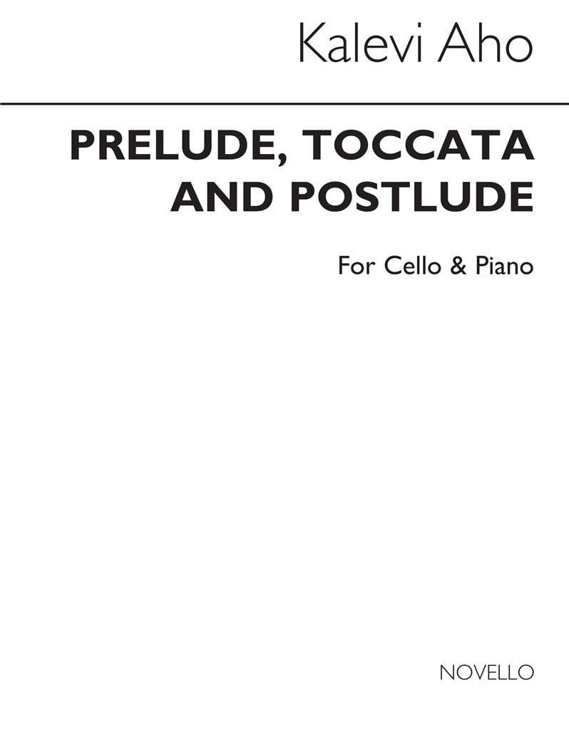 Prelude Toccata And Postlude